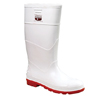 Red white gumboot